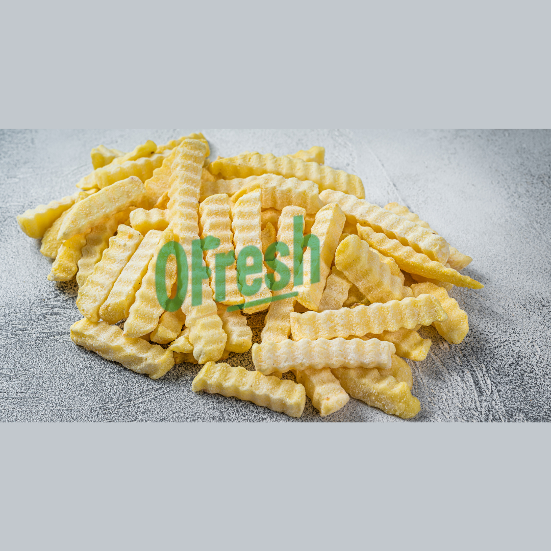 Crinkle Cut Fries 2kg