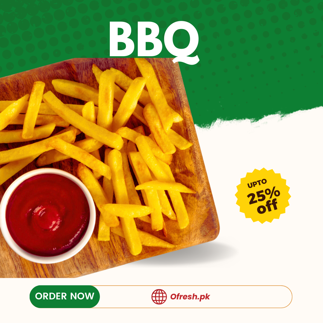 BBQ Straight Fries 2kg