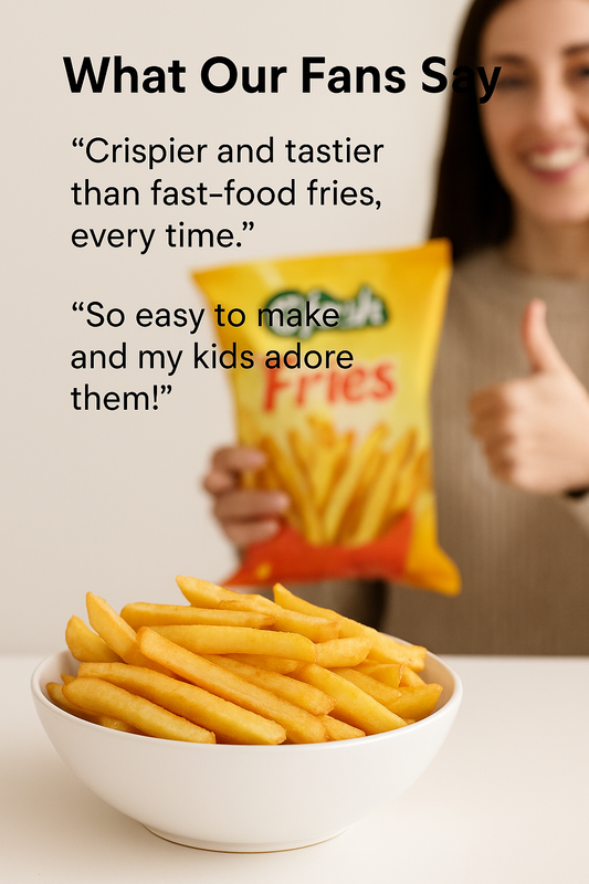 🍟 Why Our Frozen Fries Are a Game-Changer in Your Kitchen