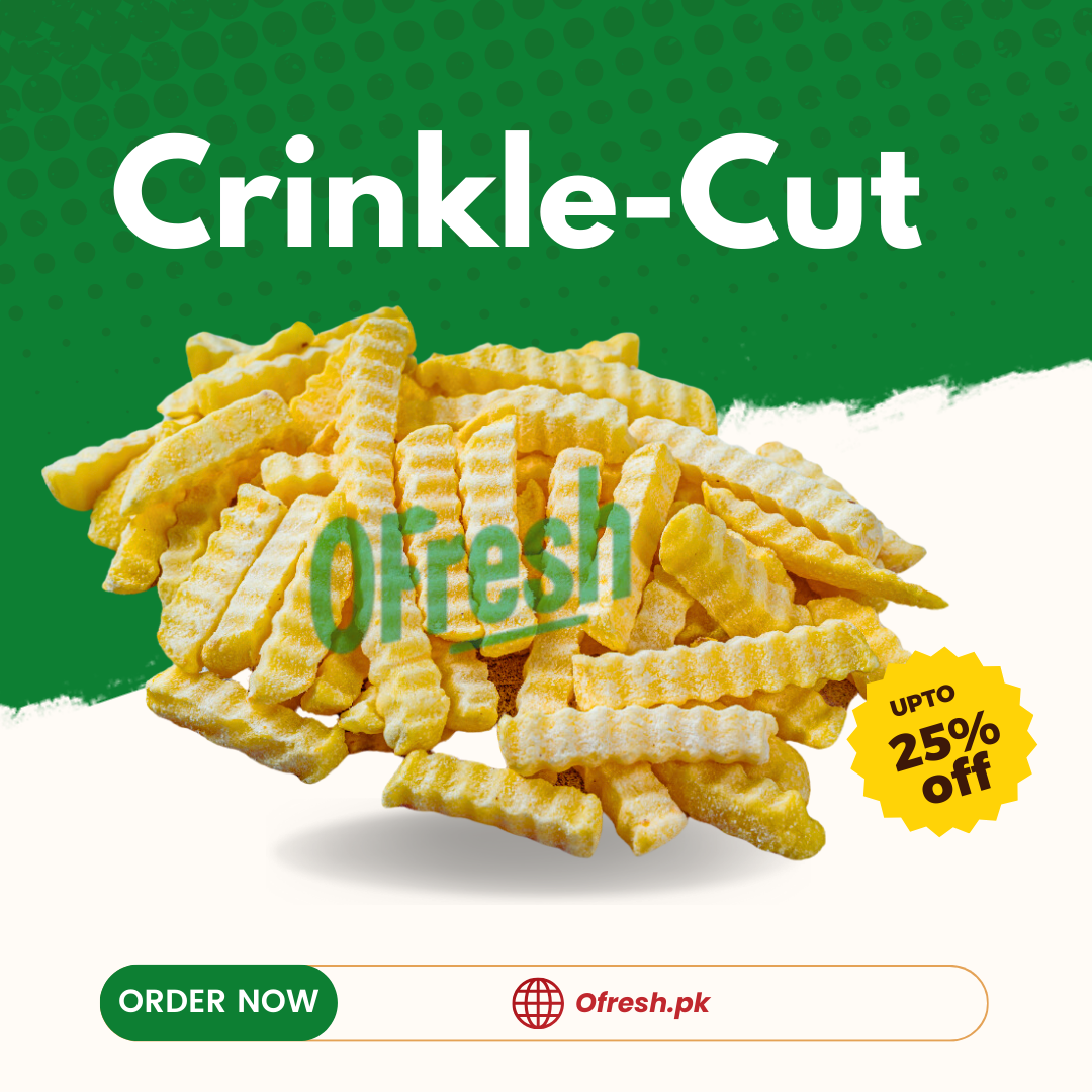 Crinkle Cut Fries 2kg