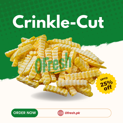 Crinkle Cut Fries 2kg